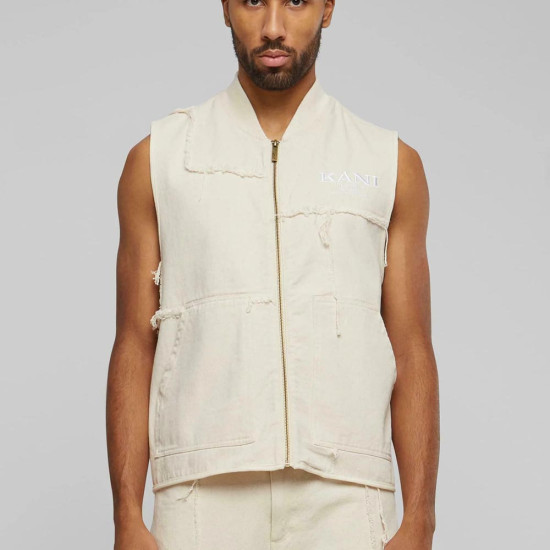 Karl Kani Ανδρικό αμάνικο μπουφάν Retro Patchwork Vest